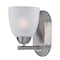Maxim Axis 1-Light 5" Wide Satin Nickel Vanity Light 11311FTSN - alternate 1